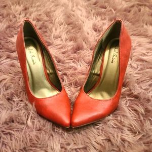 Red High Heel Pumps